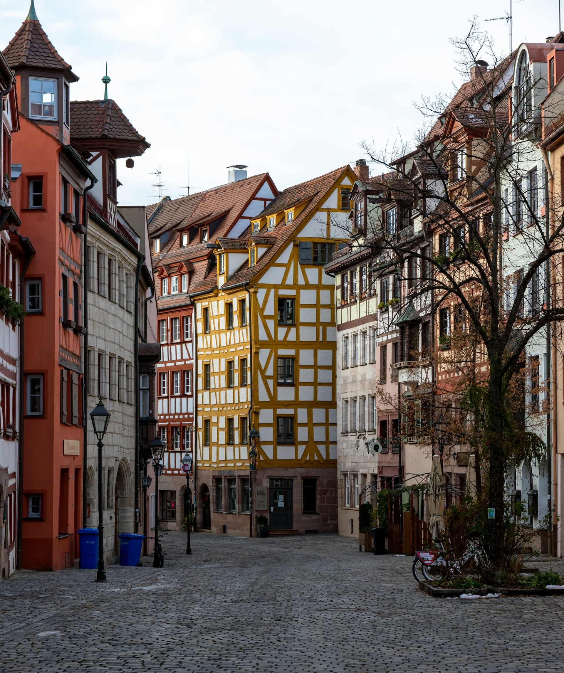Hausfassade in Nürnberg