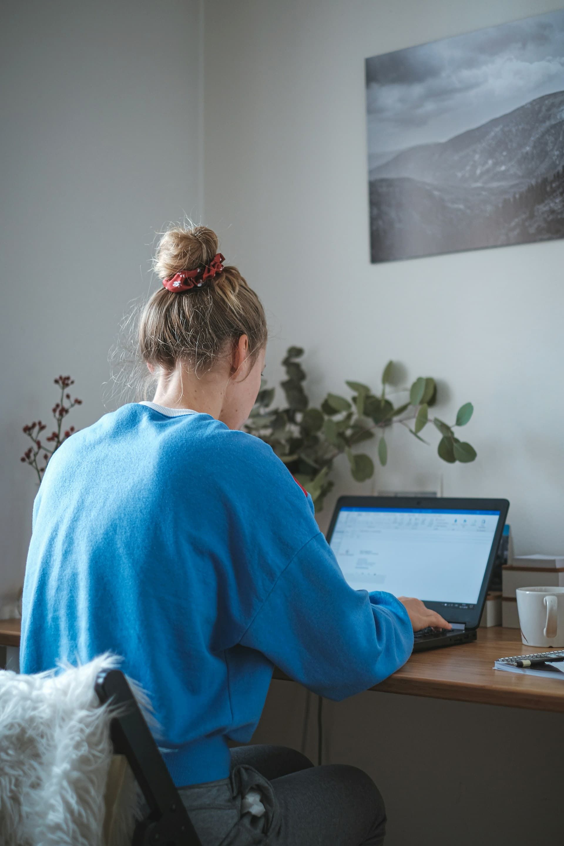 Arbeitsplatz im Homeoffice